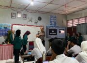 Binmas Polsek Rappocini Bersama Mahasiswi KKN UMI Gelar Penyuluhan Bahaya Narkoba di SMAN