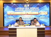 Kapolrestabes Makassar Membuka Latihan Pra Operasi Keselamatan Pallawa 2026