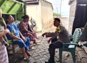 Bhabinkamtibmas Kelurahan Buloa Pantau Wilayah dan Pererat Silaturahmi Warga di Jalan Sultan Abdullah I
