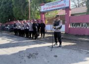 Polsek Tallo Gelar Apel Pengamanan Antisipasi Tawuran, AKP Asfada: Kembalikan Marwah Polisi