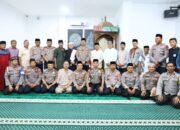 Kapolrestabes Makassar Gelar Safari Subuh di Masjid Mithmainnul Qulub Mariso