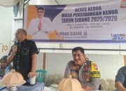 Bhabinkamtibmas Polsek Rappocini Hadiri Reses Masa Sidang Kedua di Kelurahan Buakana