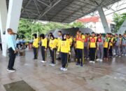 Polrestabes Makassar Gelar Uji Kesamaptaan Jasmani Semester I 2026 di Lapangan Karebosi