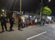 Polsek Ujung Pandang Patroli Malam Imlek 2577, Amankan Vihara dan Antisipasi Balap Liar