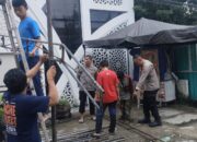 Kapolsek Tallo Tinjau Langsung Pembangunan Pos Pengamanan Ketupat 2026 di Jalan Sunu