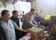 Kapolsek Manggala Kunjungi Warga Sakit yang Hidup Sebatang Kara di Kelurahan Borong