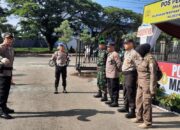 Propam Polsek Tamalate Cek Kesiapsiagaan Personel Pos Pengamanan Idul Fitri di TSM