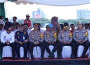 Kapolrestabes Makassar Hadiri Pemberangkatan Bus Mudik Gratis 1447 H