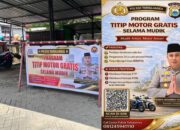 Polsek Tamalanrea Buka Layanan Titip Kendaraan Gratis bagi Warga yang Mudik