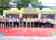 Kapolrestabes Makassar Cek PosPam Rappocini, Pastikan Kesiapan Personel Operasi Ketupat 2026