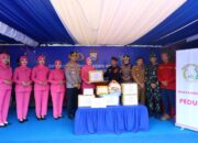 Kapolrestabes Makassar Kunjungi Pos Yan Operasi Ketupat 2026, Beri Motivasi dan Bingkisan Petugas