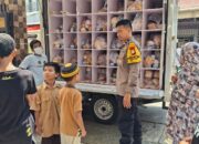 Bhabinkamtibmas Polsek Tallo Pantau Penyaluran MBG di SMU/SMP Datuk Ribandang, Kapolsek Tallo Beri Apresiasi