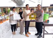 Polsek Manggala Gelar Halal Bihalal, Dirangkaikan Pelepasan Kanit Reskrim yang Pindah Tugas