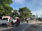 Jam Sibuk Pagi, Polsek Tamalate Laksanakan Gatur Lalin Rutin Ciptakan Kamseltibcar Lantas
