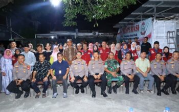 Kapolrestabes Makassar Respons Masukan Warga dalam Ngopi Kamtibmas di Tamparang Keke