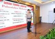 Kapolrestabes Makassar Pimpin Sertijab Sejumlah Pejabat Utama dan Kapolsek Jajaran