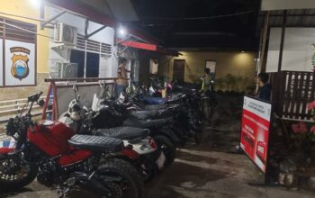 Cegah Gangguan Kamtibmas, Polsek Biringkanaya Tertibkan Knalpot Brong