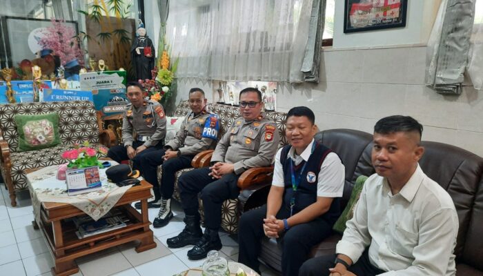 Kapolsek Ujung Pandang Sambangi SMA Katolik Rajawali, Perkuat Sinergi Jaga Kamtibmas