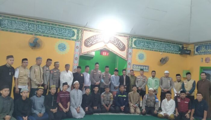 Safari Subuh Polsek Manggala Rekatkan Ukhuwah, Perkuat Sinergitas Jaga Kamtibmas