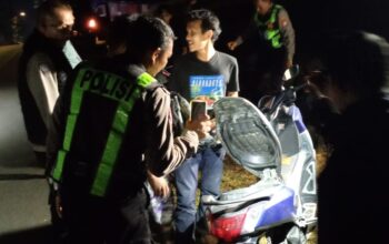 Cegah Balap Liar dan Kriminalitas, Polsek Biringkanaya Intensifkan Patroli