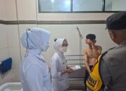 Polsek Tamalate Amankan Terduga Begal Bersenjata Parang dari Amukan Massa