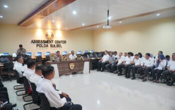 Biro SDM Polda Sulsel Gelar Promosi Jabatan Wakapolres Pinrang