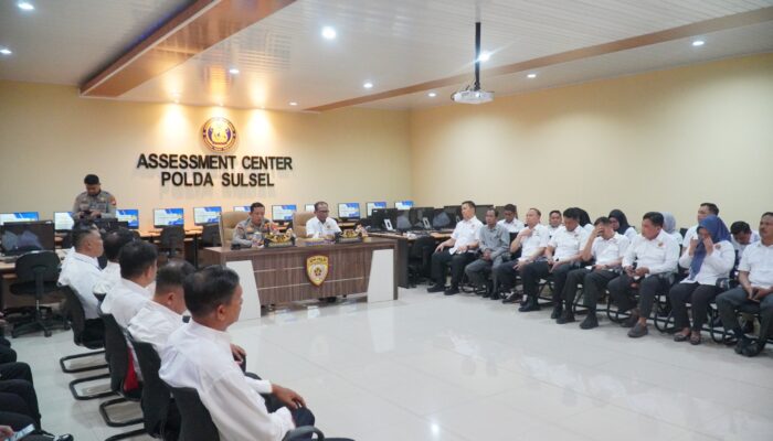 Biro SDM Polda Sulsel Gelar Promosi Jabatan Wakapolres Pinrang