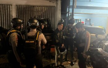 Patroli Perintis Presisi Sat Samapta Polrestabes Makassar Intensif Jaga Kamtibmas di Malam Hari