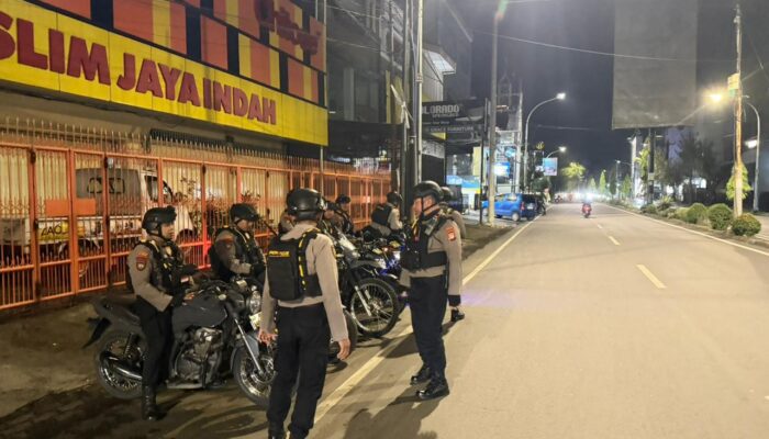 Polisi Tingkatkan Patroli Malam, Cegah Geng Motor dan Balap Liar di Makassar