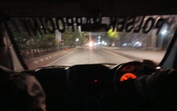 Respon Cepat Aduan Masyarakat Melalui Call Center 110, Personel Polsek Rappocini Bubarkan Aksi Balapan Liar