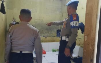 Propam Polsek Tamalate Sidak Ruang Tahanan, Pastikan Keamanan dan Pengawasan Berjalan Optimal