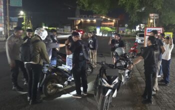 Polsek Rappocini Perketat Patroli Dini Hari Antisipasi Geng Motor di Perbatasan Kota Makassar