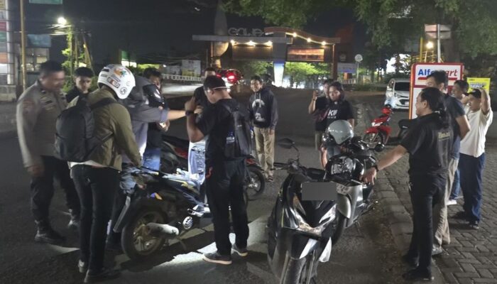 Polsek Rappocini Perketat Patroli Dini Hari Antisipasi Geng Motor di Perbatasan Kota Makassar