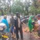Polisi Bersama DLH dan BPBD Evakuasi Pohon Tumbang