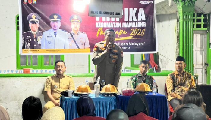 Kapolsek Polsek Mamajang Imbau Warga Awasi Aktivitas Anak di Malam Hari