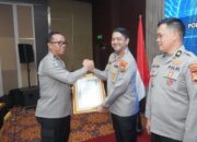 Kapolrestabes Makassar Raih Penghargaan Tertinggi dari Kapolri atas Pengelolaan Anggaran Tanpa Deviasi