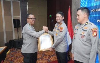 Kapolrestabes Makassar Raih Penghargaan Tertinggi dari Kapolri atas Pengelolaan Anggaran Tanpa Deviasi