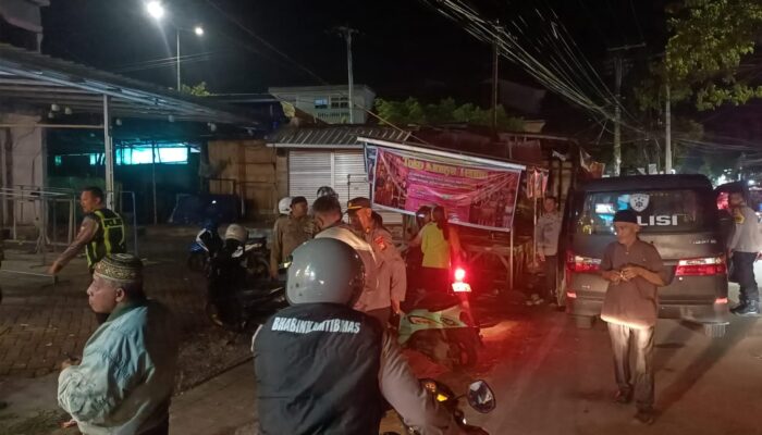 Patroli KRYD Polsek Biringkanaya dan Bankompol Sisir Titik Rawan Gangguan Kamtibmas di Makassar