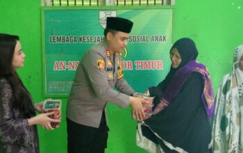 Polsek Biringkanaya Melaksanakan Penyembelihan dan Pembagian Daging Qurban Idul Adha 1447 H
