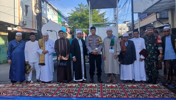 Sholat Idul Adha 1447 H Berlangsung Khidmat, Polsek Rappocini Siagakan Personel Pengamanan