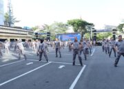 Polrestabes Makassar Gelar Olahraga Bersama, Perkuat Soliditas dan Kebugaran Personel