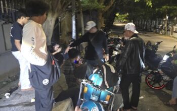 Resmob Polsek Rappocini Ringkus Geng Motor Serang Korban dengan Panah Busur Tancap di Leher