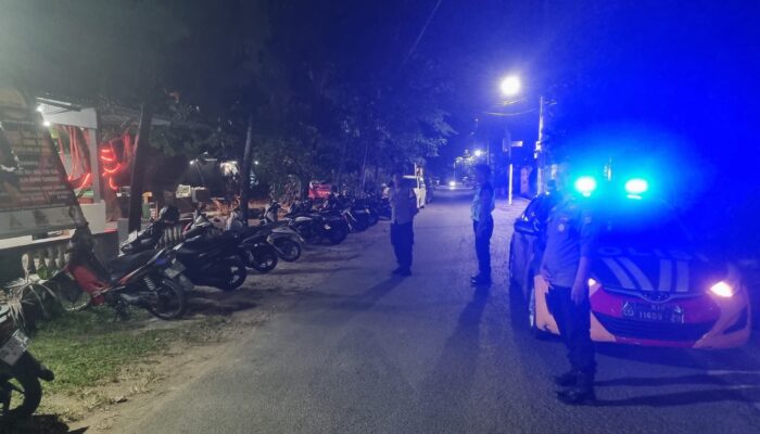 Kapolsek Apresiasi Personel, Patroli 02.00 WITA Perkuat Keamanan Tallo