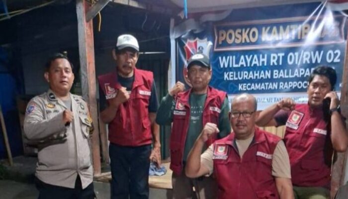 Bhabinkamtibmas Polsek Rappocini Perkuat Sinergitas dengan Warga Melalui Pemantauan Rutin