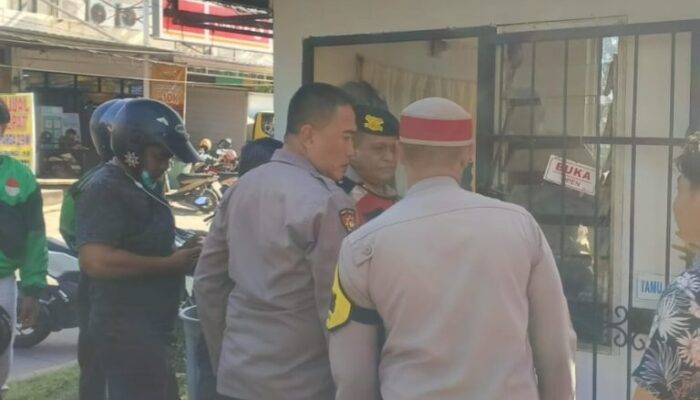 Polsek Rappocini Amankan Pria Curi Helm Diamuk Massa