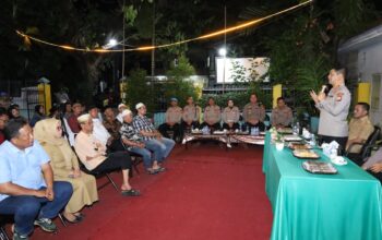 Kapolrestabes Makassar Gelar Ngopi Kamtibmas di Mamajang, Serap Aspirasi dan Keluhan Warga