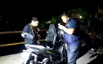 Jaga Kondusivitas Wilayah, Kapolsek Manggala bersama Personel Intensifkan Patroli Dini Hari