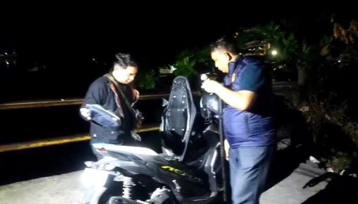Jaga Kondusivitas Wilayah, Kapolsek Manggala bersama Personel Intensifkan Patroli Dini Hari