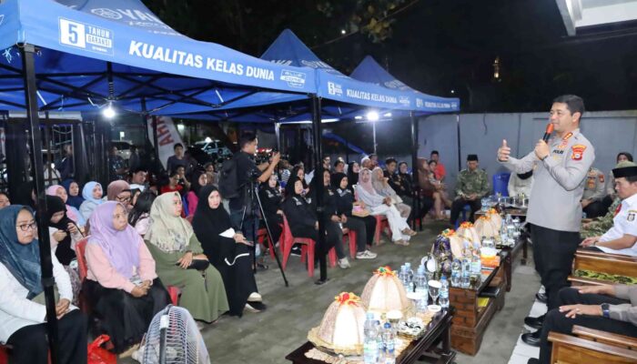 Ngopi Kamtibmas di Bontoala, Kapolrestabes Makassar Ingatkan Bahaya Geng Motor, Narkoba, dan Konten Pornografi