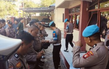 Cegah Pelanggaran Anggota, Propam Polrestabes Makassar Laksanakan Operasi Gaktibplin di Polsek Bontoala